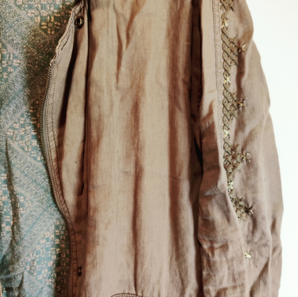 Free People Embroidered Utility Jacket - Picture 5 of 5